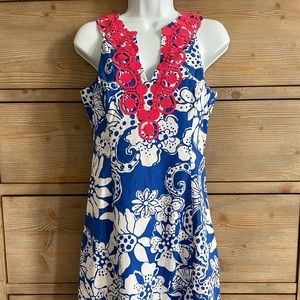 Patriot Lilly Pulitzer Shift Dress EUC!! No flaws. Size 4! 🇺🇸 🇺🇸 🇺🇸